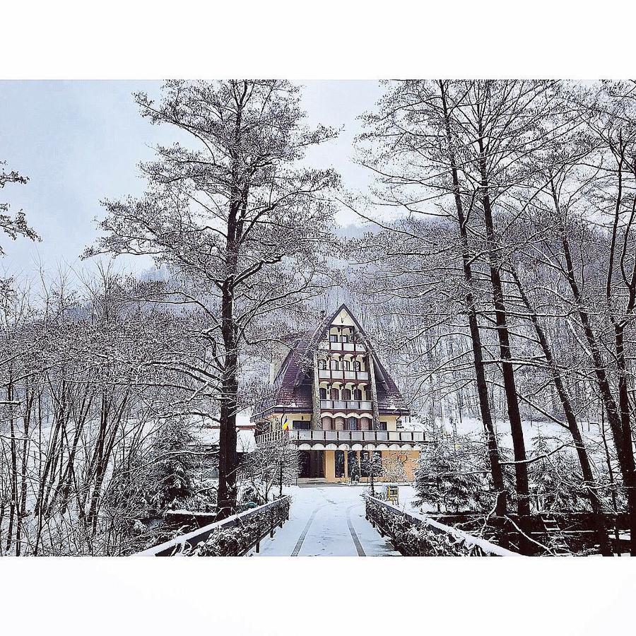Pension Casa Vanatorilor Бэи­ле-Олэ­неш­ти Экстерьер фото